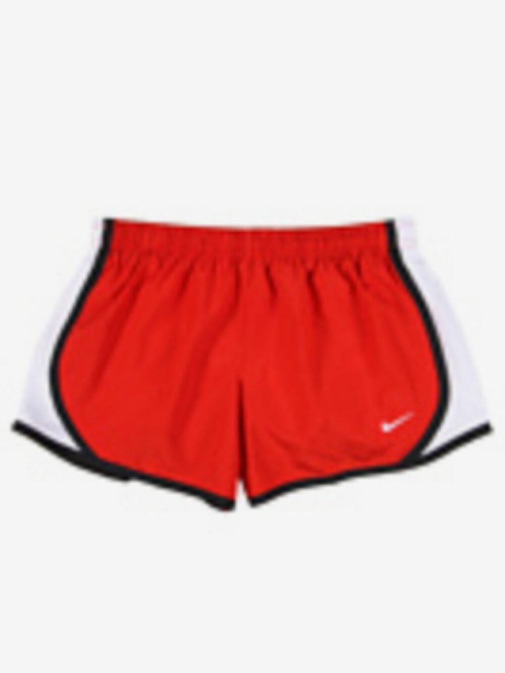 Nike Tempo Red White Navy Blue Athletic Shorts White Running Liner Girls XL